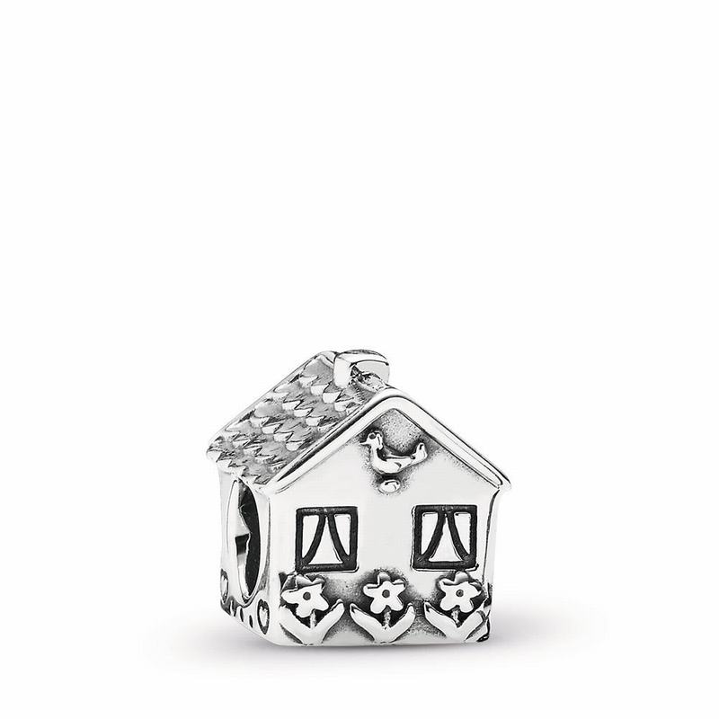 Pandora Home, Sweet Home Charm Canada - Sterling Silver (75WUVGFKT)